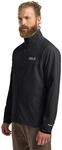Outdoorjacke JACK WOLFSKIN "PRELIGHT STRIDE JKT M", Herren, Gr. S (48), schwarz,