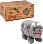 Pl&uuml;schfigur MATTEL "Minecraft, Dennis the Wolf Deluxe", bunt, Pl&uuml;schfiguren,