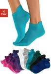 Sneakersocken KANGAROOS "Damen Sneaker Socken Kurze Socken Sportsocken Fitness Reisen