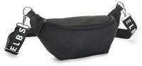 Bauchtasche ELBSAND "Umh&auml;ngetasche", Damen, Gr. B/H/T: 32cm x 14cm x 10cm, schwarz,
