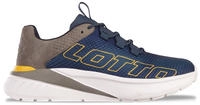 Sneaker LOTTO, M&auml;dchen, Gr. 36, gelb (navy, gelb), Synthetik, Textil,...