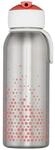 Trinkflasche MEPAL "Thermoflasche Flip-Up Campus 350 ml", bunt (pink), 350ml,