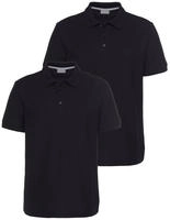 Poloshirt EASTWIND, Herren, Gr. S (44/46), schwarz, Piqu&eacute;, Obermaterial: 100%