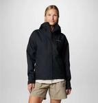 Funktionsjacke COLUMBIA "Hikebound II Jacket", Damen, Gr. XS (32), schwarz, Web,