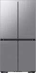 SAMSUNG French Door "RM70F67RDREF", Energieeffizienz: D, silber (real stainless),