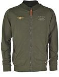 Umstandssweatjacke TOP GUN "Jacke TG20213020", Herren, Gr. S, gr&uuml;n (oliv),