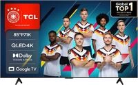TCL QLED-Fernseher "85P71KX1", Energieeffizienz: F, schwarz, 85, Fernseher,