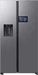SAMSUNG Side-by-Side "RS90F64EDT", Energieeffizienz: D, edelstahl look, B:91,2cm