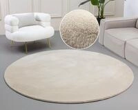 Fellteppich OTTO HOME "Balu, Kunstfell Teppich, Modern" Gr. 41, beige (sand), H:20mm