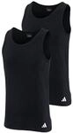 Unterhemd ADIDAS ORIGINALS "Unterhemd Tank Top Active Flex Cotton 2PK 2er Pack",