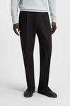 Webhose BOSS GREEN "T Convert-Pleat", Herren, Gr. 48, N-Gr, schwarz (schwarz001),