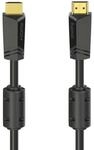 HAMA HDMI-Kabel "High Speed HDMI&trade;-Kabel, Stecker - Stecker, 4K, 10m vergoldet",