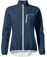 Regenjacke VAUDE "Women's Drop Jacket III", Damen, Gr. 34, blau (schwarz sea uni),