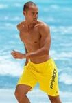 Badeshorts KANGAROOS, Herren, Gr. 4, N-Gr, gelb, Microfaser, Polyester, unifarben,