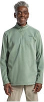 Fleecepullover JACK WOLFSKIN "TAUNUS HZ M", Herren, Gr. S, gr&uuml;n (eucalyptus),