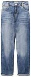 Webhose CARTOON "Used Look-Jeans mit Waschung", Damen, Gr. 36, EURO, blau (dunkelblau