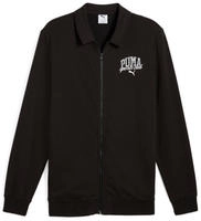 Trainingsjacke PUMA "CLASS TRACK JACKET TR", Herren, Gr. S, schwarz (puma...