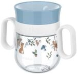 Kinderbecher MEPAL "360 Trinklernbecher Mio (2025) 200 ml", bunt (forest friends),