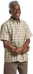 Outdoorhemd JACK WOLFSKIN "PLANALTO SHIRT M", Herren, Gr. S, N-Gr, beige (check cold