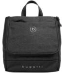 Kulturbeutel BUGATTI "UNIVERSUM", Gr. B/H/T: 22cm x 21cm x 7cm onesize, schwarz,