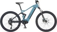 E-Bike PROPHETE "Dice 4.0" Gr. 44, blau (grau, schwarz), Elektrofahrr&auml;der, 44cm,