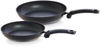 Pfannen-Set FISSLER "Adamant Classic", schwarz, &Oslash;:24,28cm, Pfannen, Pfannen-Set,