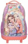 Rucksack DEPESCHE "Schulrucksack Trolley GIRL POWER TOPModel 25 x 32 x 37,5 cm bunt",