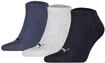 Sneakersocken PUMA "Socken Sneaker Plain 3P 3er Pack", Damen, Gr. 35-38, blau (blau,