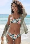 Bustier-Bikini-Top LASCANA "Salsa", Damen, Gr. 38, Cup A/B, schwarz (schwarz