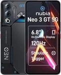 NUBIA Smartphone "Neo 3 GT 5G", Energieeffizienz: C, grau (interstellar gray), 256