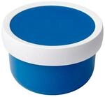 Lunchbox MEPAL "Fruchtbox mit Gabel Campus 300 ml", blau, L:6,7cm, Kunststoff,