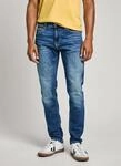 Tapered-fit-Jeans PEPE JEANS "STANLEY", Herren, Gr. 30, L&auml;nge 34, blau (medium used