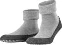 Haussocken FALKE "Cosyshoe", Herren, Gr. 41-42, grau (light grau), Merinowolle,