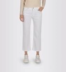 Culotte MAC "CULOTTE", Damen, Gr. 34, N-Gr, wei&szlig; (wei&szlig; denim), Denim/Jeans,