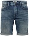 Jeansshorts BLEND "Shorts BHGrilitsch", Herren, Gr. L, N-Gr, blau (denim middleblau),