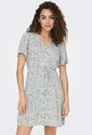 Minikleid ONLY "ONLEVIDA S/S SHORT DRESS WVN NOOS", Damen, Gr. XS, N-Gr, Kurzarm,