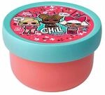 Lunchbox MEPAL "Fruchtbox mit Gabel Campus 300 ml", bunt (l.o.l surprise), L:6,7cm,