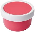 Lunchbox MEPAL "Fruchtbox mit Gabel Campus 300 ml", pink, L:6,7cm, Kunststoff,