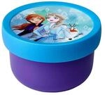 Lunchbox MEPAL "Fruchtbox mit Gabel Campus 300 ml", bunt (frozen 2), L:6,7cm,