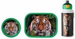 Lunchbox MEPAL "Lunchset Campus 3er Set", bunt (wild tiger), B:2cm H:2cm L:2cm,