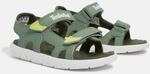Sandale TIMBERLAND "PERKINS ROW BACKSTRAP SANDAL", M&auml;dchen, Gr. 33, gr&uuml;n (light