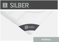 Baumwollbettdecke SPESSARTTRAUM "Silber", wei&szlig;, B:135cm L:200cm, Bettdecken Bezug: