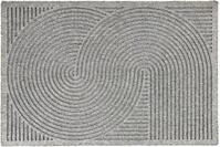 Fu&szlig;matte ASTRA "GraphicDeluxe", silber (silberfarben), B:45cm H:8mm L:75cm,