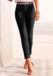 7/8-Jeggings LASCANA "aus weichem Stretch-Denim", Damen, Gr. 34, N-Gr, schwarz,