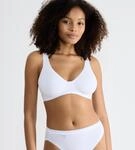 Soft-BH SLOGGI "Basic+", Jungen, Gr. 70, Cup A, wei&szlig;, Single Jersey, Obermaterial:
