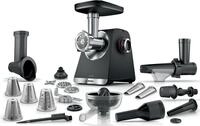 BOSCH Fleischwolf "Serie 6 MFWS682B, 3,5kg/Min., Zitruspresse, Raspel, Wurststopfer",