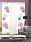 Schiebegardine HOME WOHNIDEEN "SCOPPIO", lila (flieder), B:60cm H:245cm, Polyester,