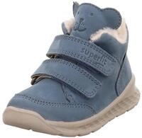 Lauflernschuh SUPERFIT "BREEZE, WMS: mittel", Jungen, Gr. 29, blau (hellblau),