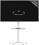Wohnzimmertisch VCM "Design Premium TV Standfu&szlig; Rack Fernseh Xila", wei&szlig;, B:61cm