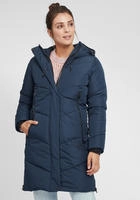 Kurzmantel OXMO "Kurzmantel OXJuna", Damen, Gr. L, blau (insignia blau),